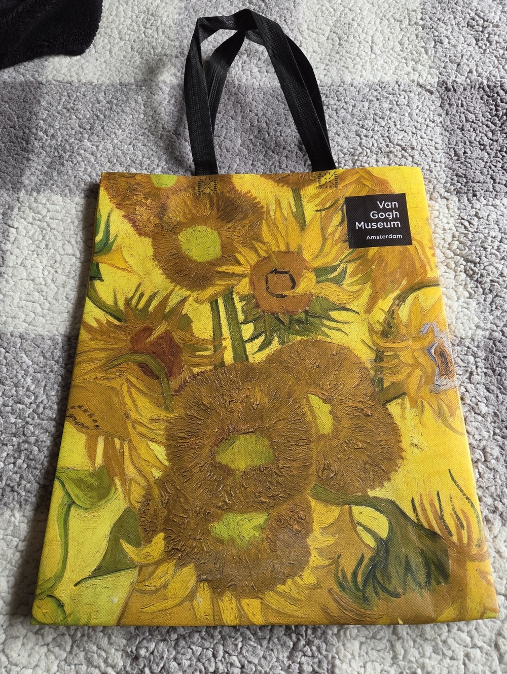 Van Gogh Museum Sunflowers Tote Bag – Amsterdam Exclusive Reusable Bag